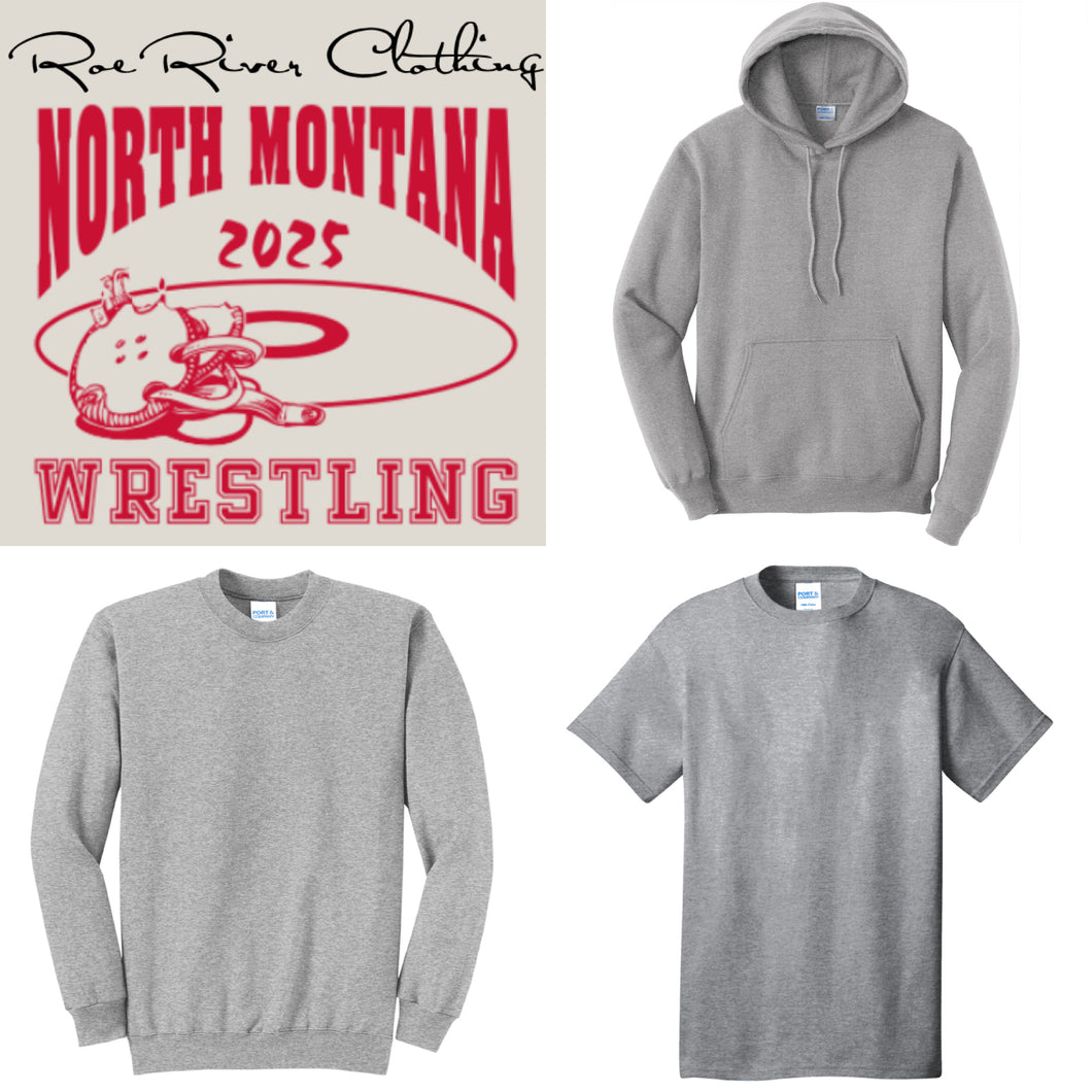 NMWC mat design gray shirt